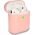 RoGer APODS Silicone Case for Airpods / pink