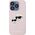 Karl Lagerfeld KLHMP16SSKCHPPLP iPhone16 6.1" pink/pink hardcase Silicone Double Heads Print MagSa