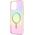 Case UNIQ Iridescia for iPhone 16 Pro Magclick Charging pink prism