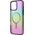 Case UNIQ Iridescia for iPhone 16 Pro Magclick Charging midnight