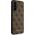 Etui Guess 4G Metal Gold Logo do Samsung Galaxy A36 brązowy