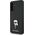 Etui Karl Lagerfeld Fixed Glitter Ikonik Logo Metal Pin do Samsung Galaxy A36 czarny