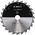 Circular saw blade 216x30mm, 24 Bosch Standard for Wood
