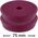Purple polishing sponge FLEX PP-M D75 VE, 2pcs