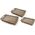 Komplet 3 Tac 56x40xh8cm/50x34xh7cm/45x29xh6cm Lumarko!