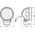 Lampa Osram ROUND VX80-WD oświetlenie zewnętrzne