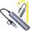Hub 4w1 Baseus UltraJoy USB-A&USB-C do 3xUSB3.0+USB-C+RJ45 (szary)