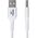 StarTech USB2AC2MNCWHE kabel USB USB 2.0 2 m USB A USB C Biały