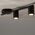 Lampa sufitowa Sigma Natynkowa lampa sufitowa Sky tuby do gabinetu czarne