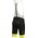 Spodenki rowerowe zeroRH+ Hero black-white-acid yellow - XL