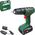 Wiertarko-wkrętarka Bosch Bosch cordless impact drill EasyImpact 18V-38 (green/black, Li-ion battery 2.0Ah, case, POWER FOR ALL ALLIANCE)