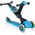 Hulajnoga Globber GO-UP Deluxe Lights Niebieska (646-101)