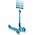 Hulajnoga Globber GO-UP Deluxe Lights Niebieska (646-101)