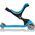 Hulajnoga Globber GO-UP Deluxe Lights Niebieska (646-101)