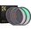 Zestaw 3w1 Filtr Polaryzacyjny Cpl Pierścień Magnetyczny Dekielek K&f 67 Mm / Sku.1705