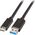 Kabel USB EFB USB-A - USB-C 1 m Czarny (K5282-3ASW.1)