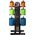 ZESTAW TRAINING PUMP SBP22 SZTANGA 10 x 20 KG (200 KG) + STOJAK STR40 HMS