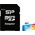 Karta Silicon Power Colorful Elite MicroSDHC 32 GB Class 10 UHS-I  (SP032GBSTHBU1V20SP)