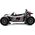 4M Auto na akumulator Pojazd Buggy Racing 5 Szary 24V