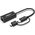Μετατροπέας φύλου / καλωδίων USB3.0/USB-C Origin Storage OS-HUB-USB3/C-RJ45 Μαύρο