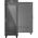 Επιδαπέδιος εγκαταστάσιμος rack 19" 32U 600x1000 μαύρος με γυάλινη πόρτα LCD Lanberg (flat pack)