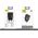 Φορτιστής Dudao A26 PD20W GaN USB-C - μαύρη