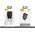 Φορτιστής Dudao A23 2.4A USB-A - μαύρη
