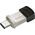 Transcend JetFlash 890 USB μνήμη 256 GB USB Type-A / USB Type-C 3.2 Gen 1 (3.1 Gen 1) Ασημί