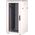 ROLINE Netzwerkschrank Pro 48,26cm 19Zoll 22 HE 600x600 BxT Glast�r grau