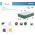 Bestway Dmuchany materac dwuosobowy samopompujący 203x152x46cm 69646 EDUKAMP