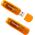 Intenso Rainbow Line 64GB Orange 2er pamięć USB USB Typu-A 2.0 Pomarańczowy