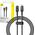Kabel USB Baseus USB-C - Lightning 1 m Czarny (P10355803111-00)