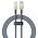 Kabel USB Baseus USB-A - Lightning 1 m Biały (P10355802221-00)