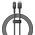 Kabel USB Baseus USB-A - Lightning 1 m Czarny (P10355802111-00)