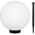 GreenBlue Solarna lampa kula 25x58 ogrodowa GB166 W-GB166
