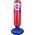 LeanToys Nadmuchiwany Worek Bokserski Czerwono Niebieski 125CM