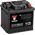 Μπαταρία YUASA 12V 45Ah/380A YBX1000 CaCa (P+ standardowy) 207x175x190 B13 (εκκίνησης)