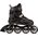 Rolki Nils Extreme NA14174A rekreacyjne regulowane czarne r. 39-42