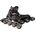 Rolki Nils Extreme NA14174A rekreacyjne regulowane czarne r. 39-42