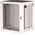 Roline ROLINE Wandgeh�use Pro 48,26cm 19Zoll 12 HE 600x450 BxT grau