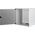 Roline ROLINE Wandgeh�use Basic 48,26cm 19Zoll 12 HE 540x400 BxT Bausatz grau