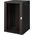 Roline ROLINE Wandgeh�use Pro 48,26cm 19Zoll 20 HE 600x600 BxT zweiteilig schwenkbar schwarz