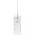 Lampa wisząca Italux Max nowoczesna chrom  (MDM1957-1)