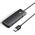 HUB 4 θυρών input: USB-C 3.0 / output: 4x USB-A 3.0 καλώδιο 0,15M - μαύρο