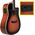 V-Tone VEAG1 CE VS gitara elektroakustyczna 4/4 dreadnought cutaway sunburst