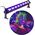 LIGHT4ME LED BAR UV 8 listwa belka LED 8x3W ultrafiolet
