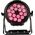 REFLEKTOR ZEWNĘTRZNY OŚWIETLENIE SCENICZNE LED RGBWA UV 18X12W IP65
