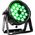 REFLEKTOR ZEWNĘTRZNY OŚWIETLENIE SCENICZNE LED RGBWA UV 18X12W IP65