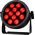 LIGHT4ME CREE ALU PENTA PAR 12 reflektor par efekt świetlny 12x15W RGBWA SMD LED 5w1
