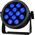 LIGHT4ME CREE ALU PENTA PAR 12 reflektor par efekt świetlny 12x15W RGBWA SMD LED 5w1